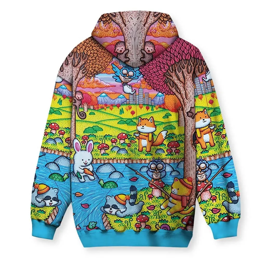 A Wonderful Fall Evening Hoodie