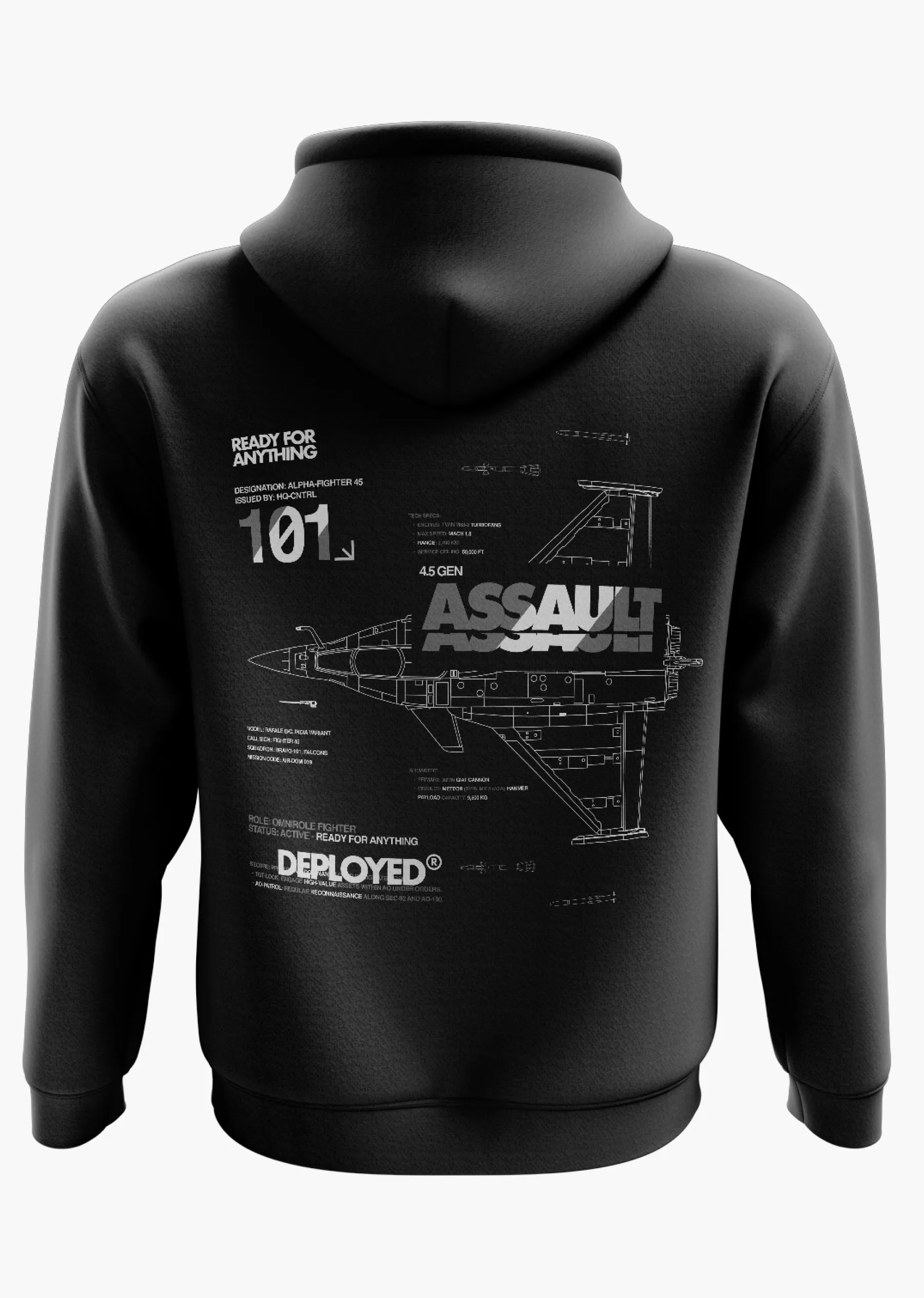 Assault 101 Snow Soft Premium Hoodie