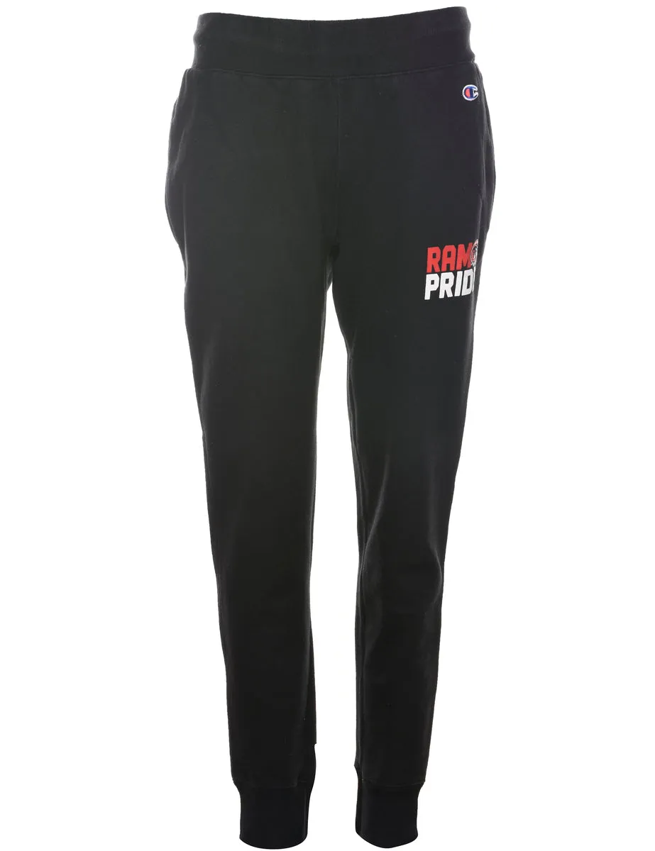 Black Champion Reverse Weave Jogging Bottoms - W30 L29