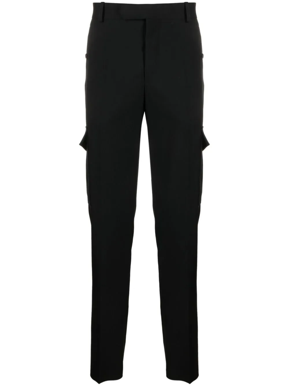 Black tailored design trousers