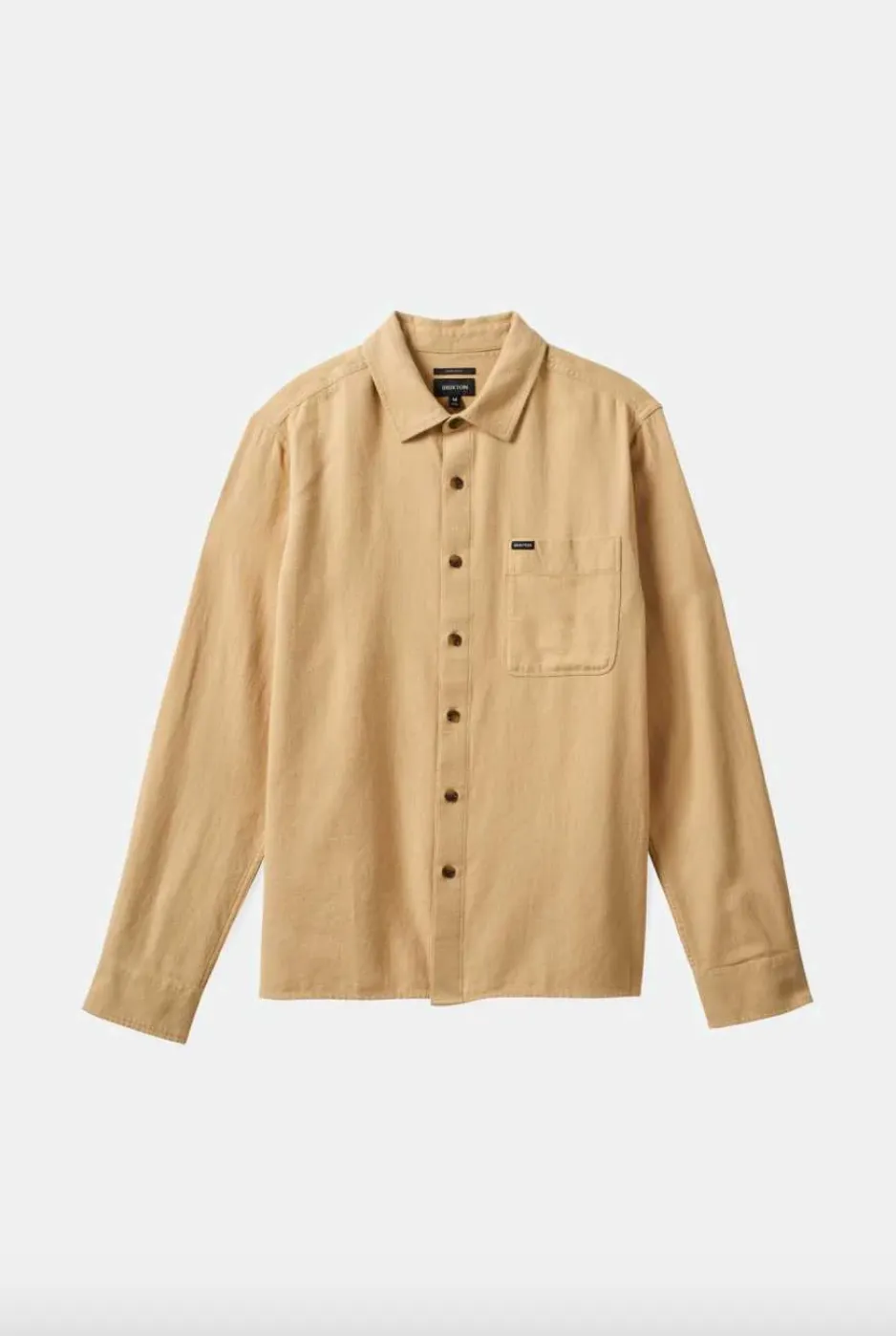 Brixton Hastings Lightweight L/S Flannel Wheat