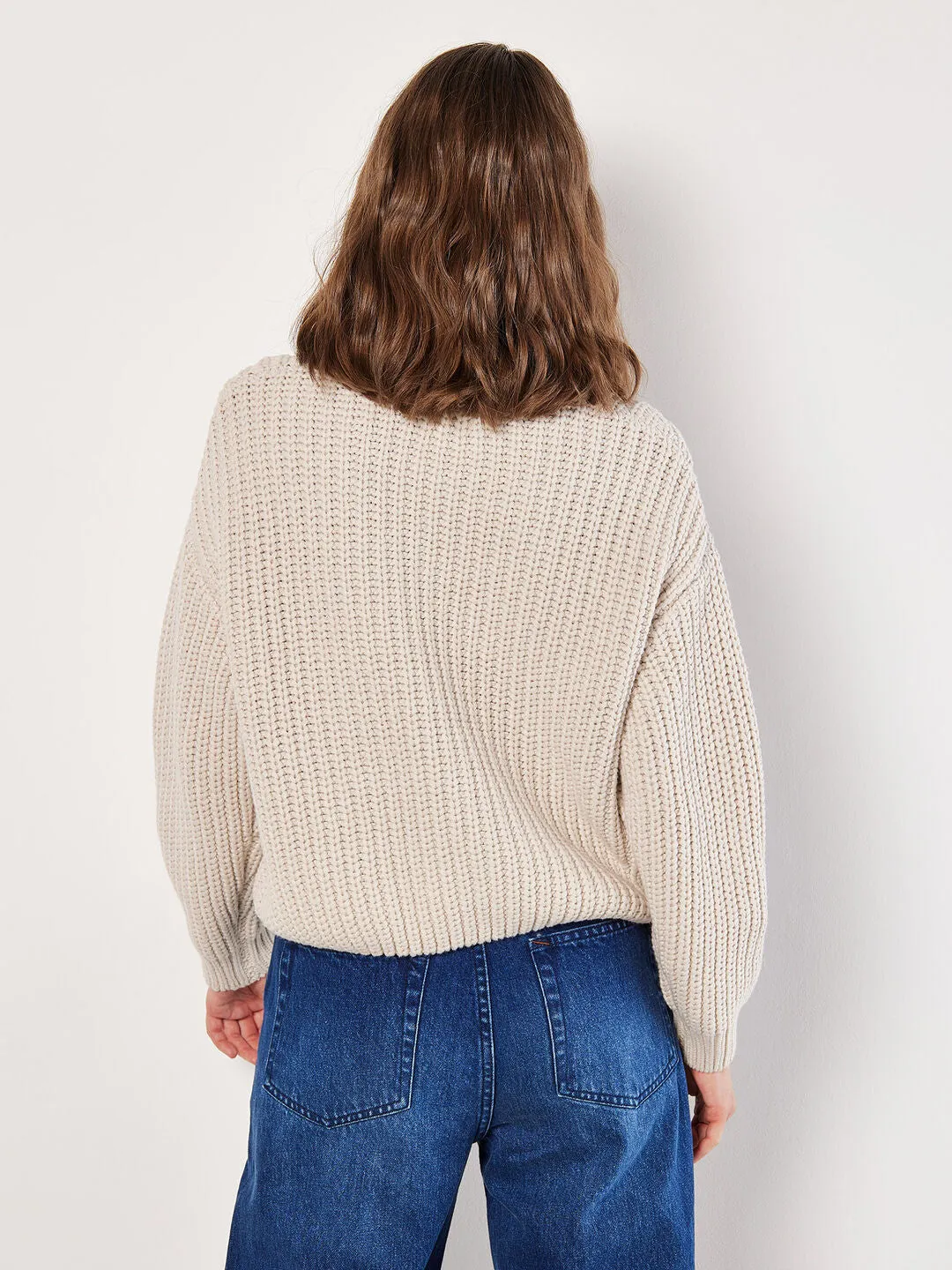 CHUNKY CABLE SWEATER