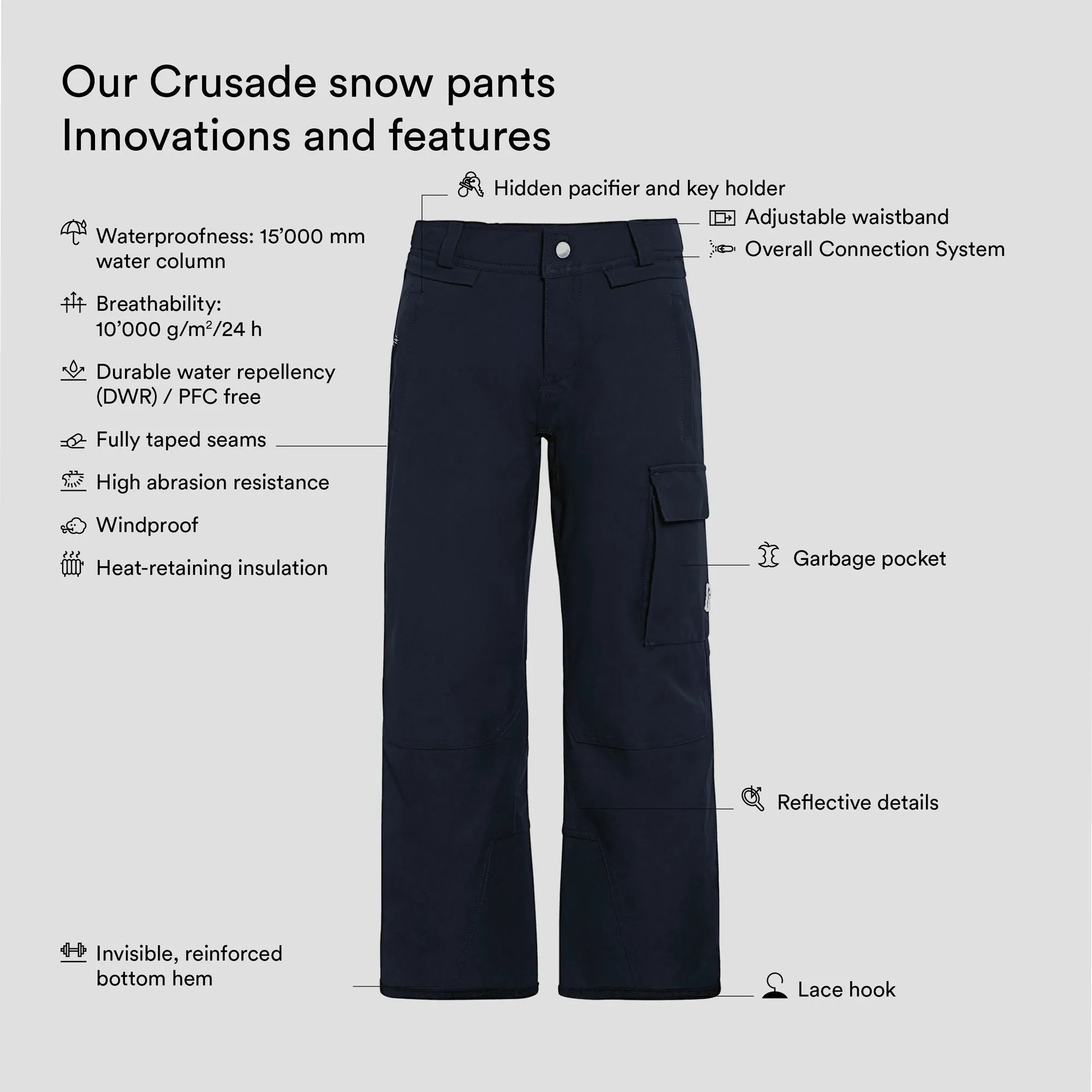 Crusade snow pants