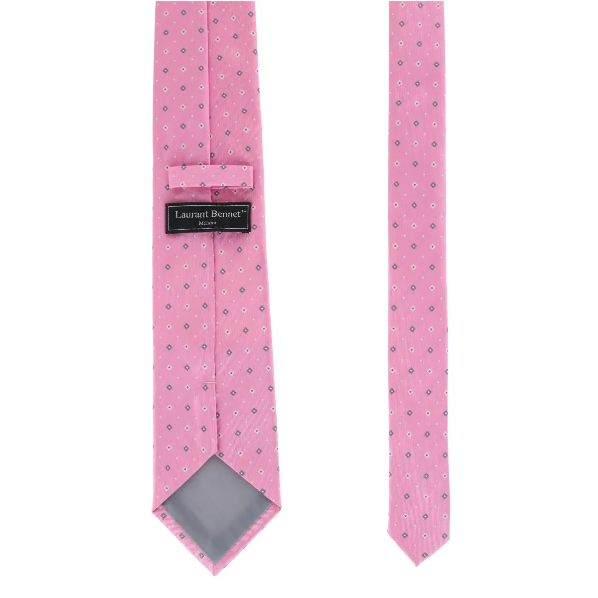 CTM® Men's Neat Print Tie