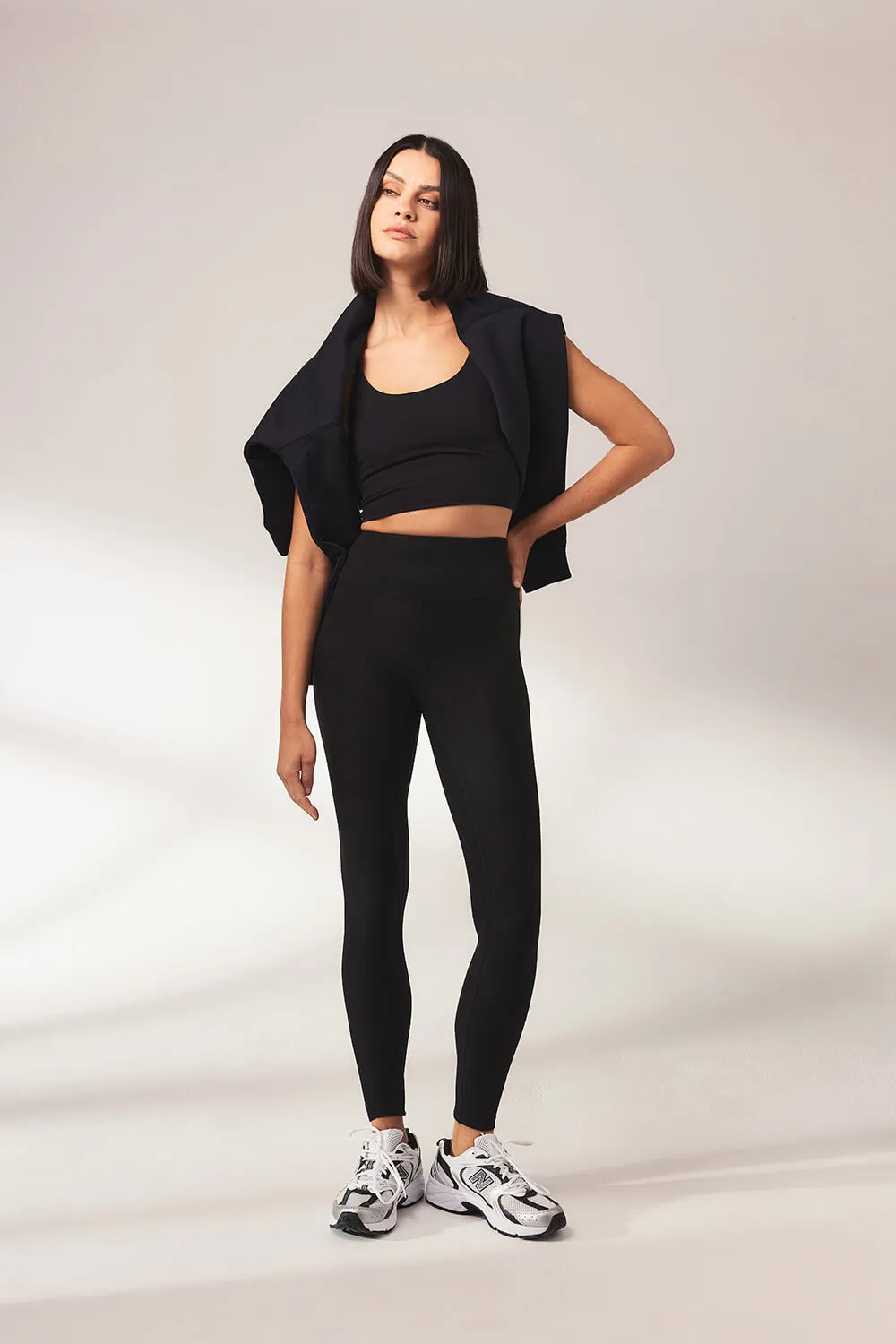 Curve Ultimate Soft-Touch High Waisted Leggings - Black