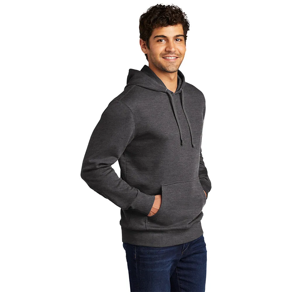 District DT6100 V.I.T. Fleece Hoodie - Heathered Charcoal