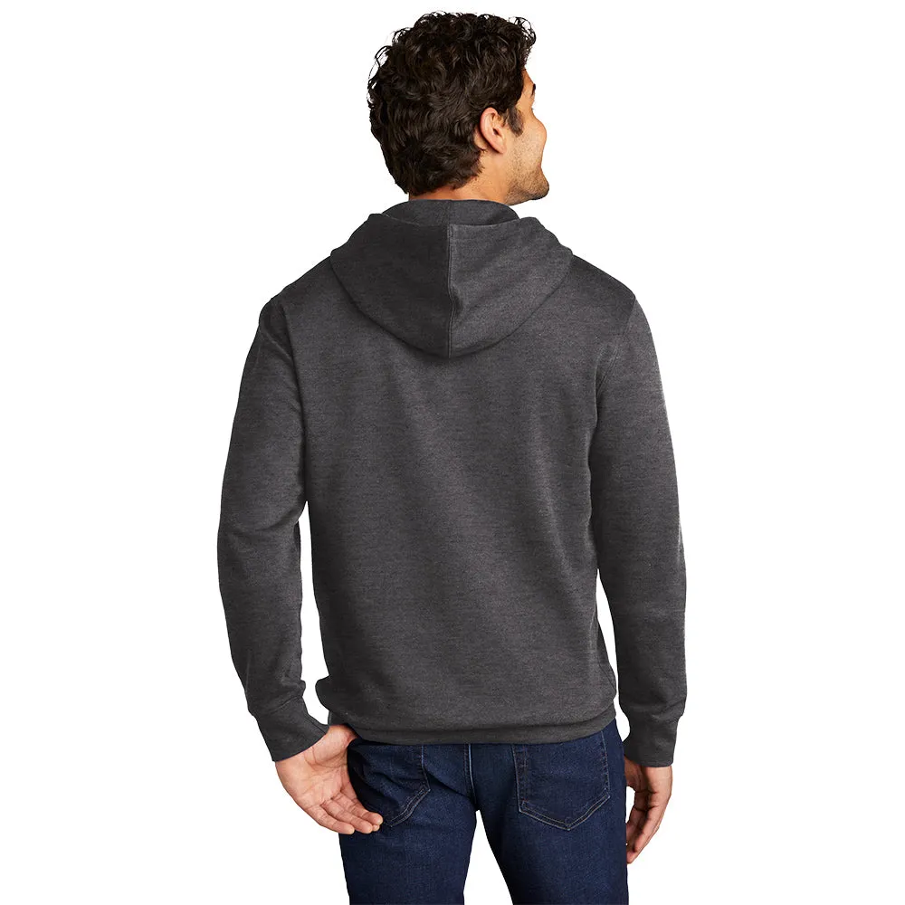 District DT6100 V.I.T. Fleece Hoodie - Heathered Charcoal