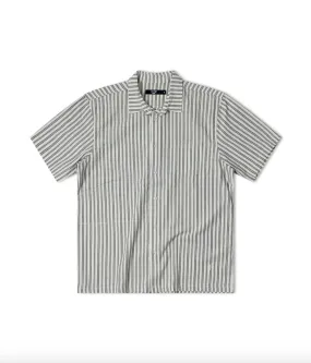 Former Reynolds Stripe S/S Shirt - Bone Green