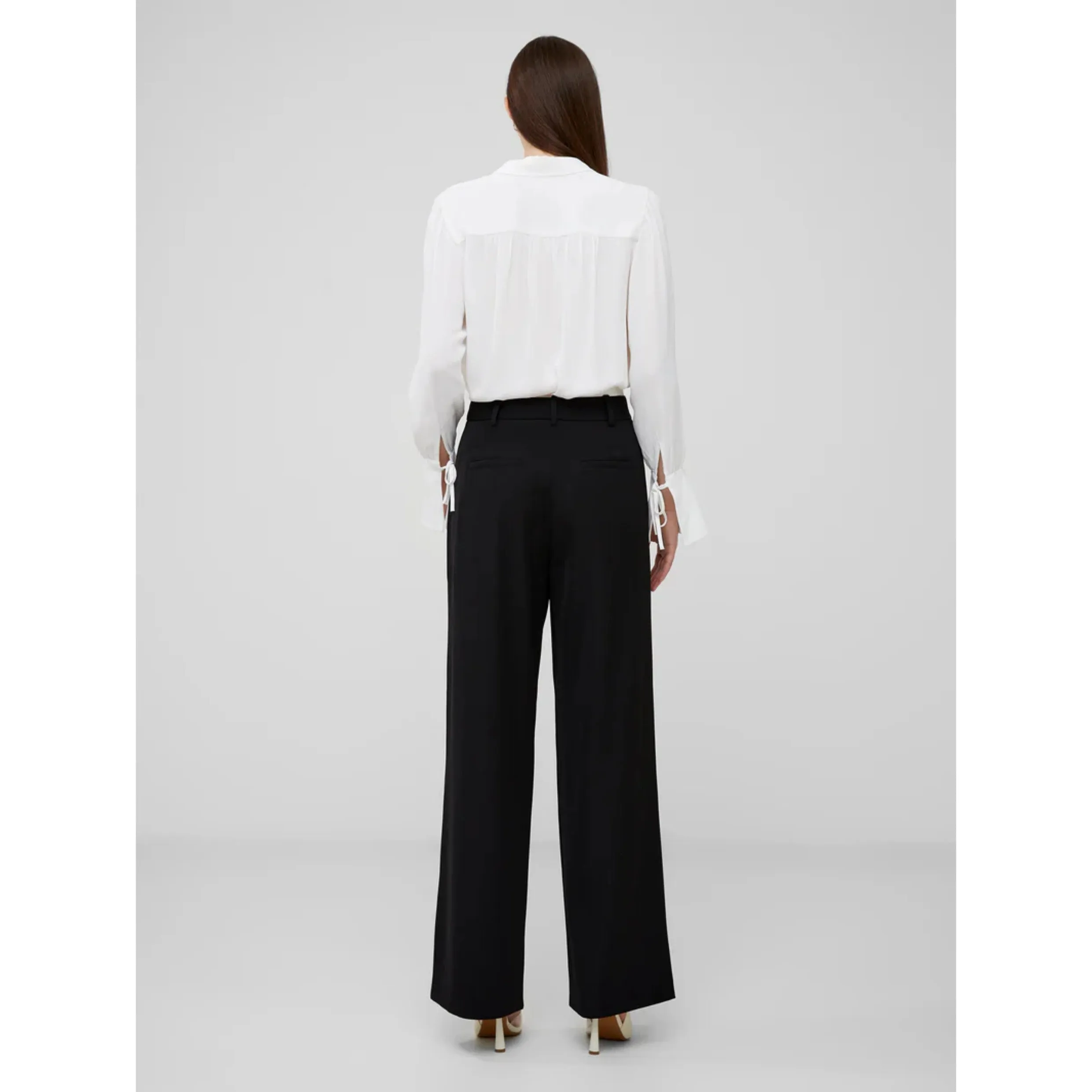 French Connection Harrie Tailored Trouser in Black 74RZA