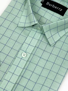 Green Formal Dress Shirt For Men MFS135