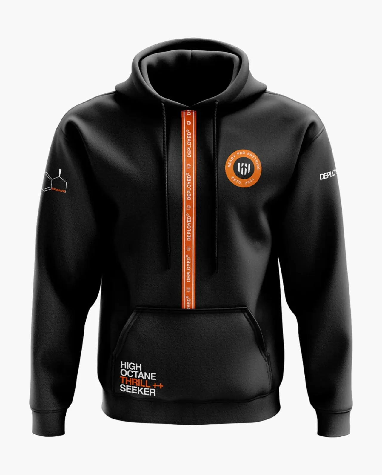 HIGH OCTANE THRILL SEEKER Snow Soft Premium Hoodie