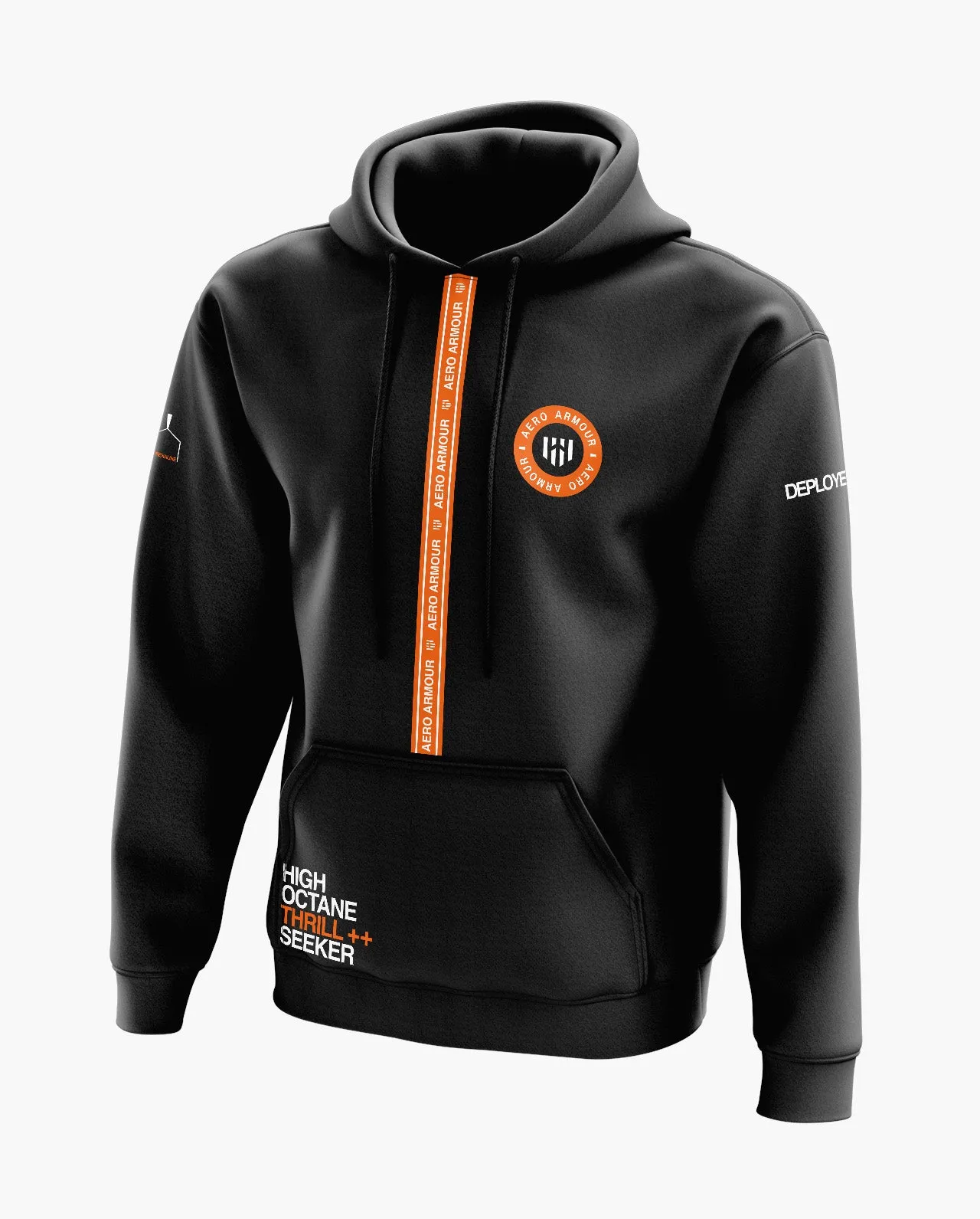 HIGH OCTANE THRILL SEEKER Snow Soft Premium Hoodie