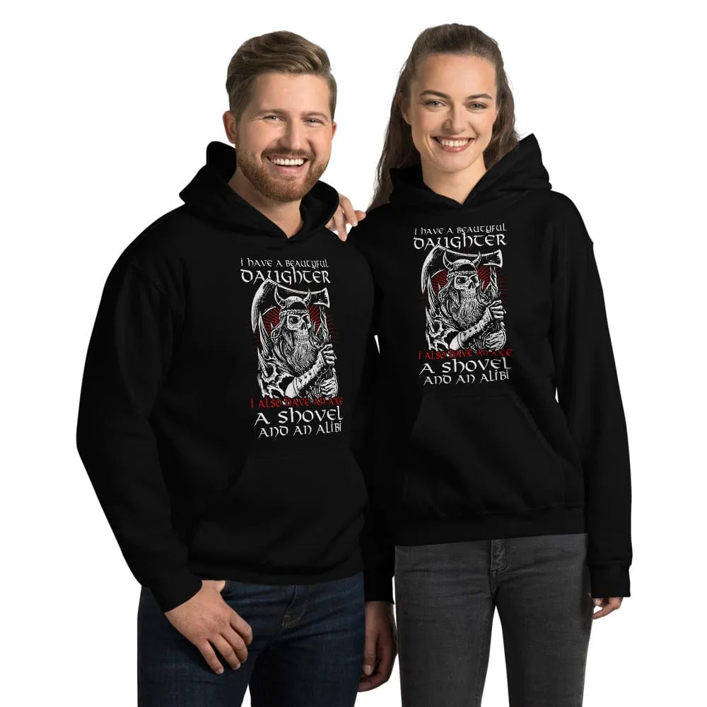 I Have A Beautiful Daughter - Skull Hoodie - up to 5XL