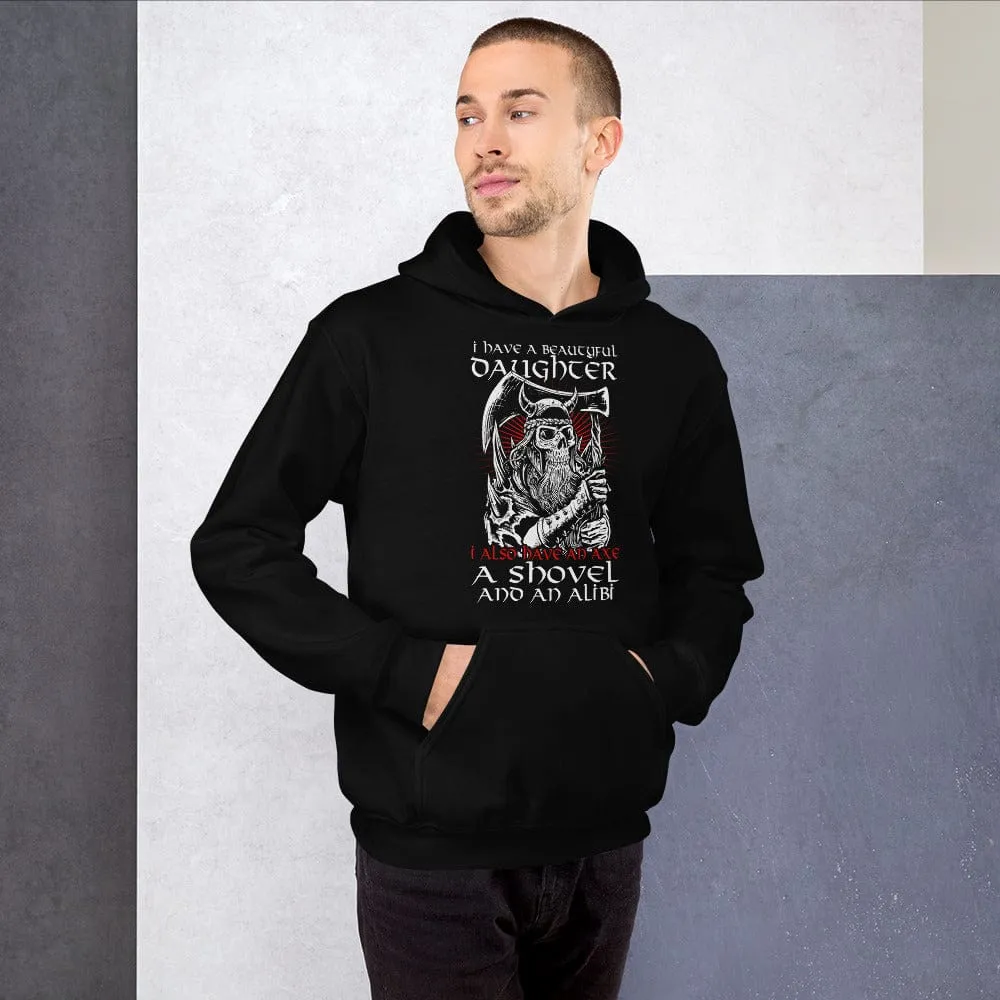 I Have A Beautiful Daughter - Skull Hoodie - up to 5XL