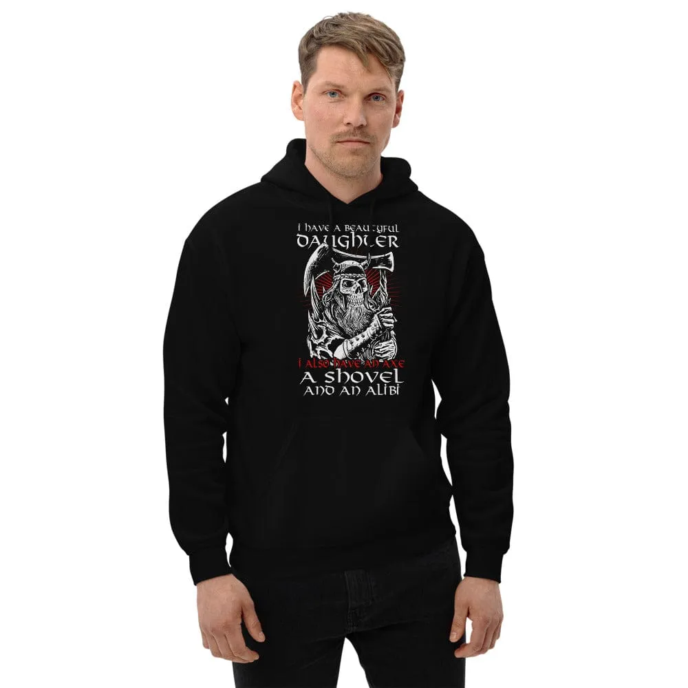 I Have A Beautiful Daughter - Skull Hoodie - up to 5XL