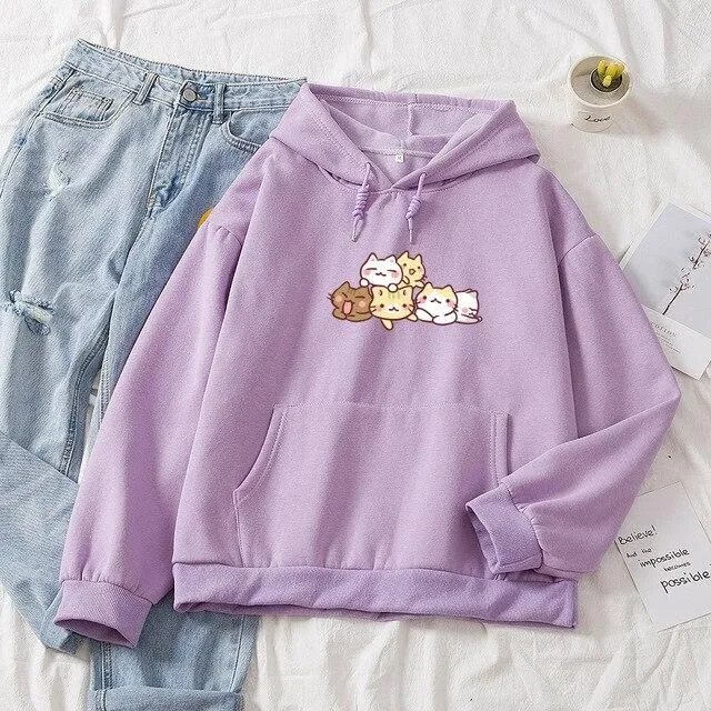 Kwarantining Kitties Soft Hoodie