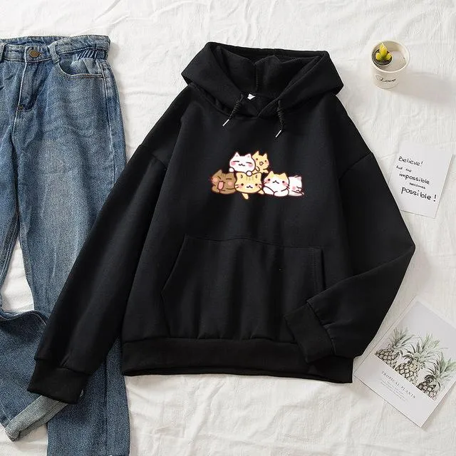 Kwarantining Kitties Soft Hoodie