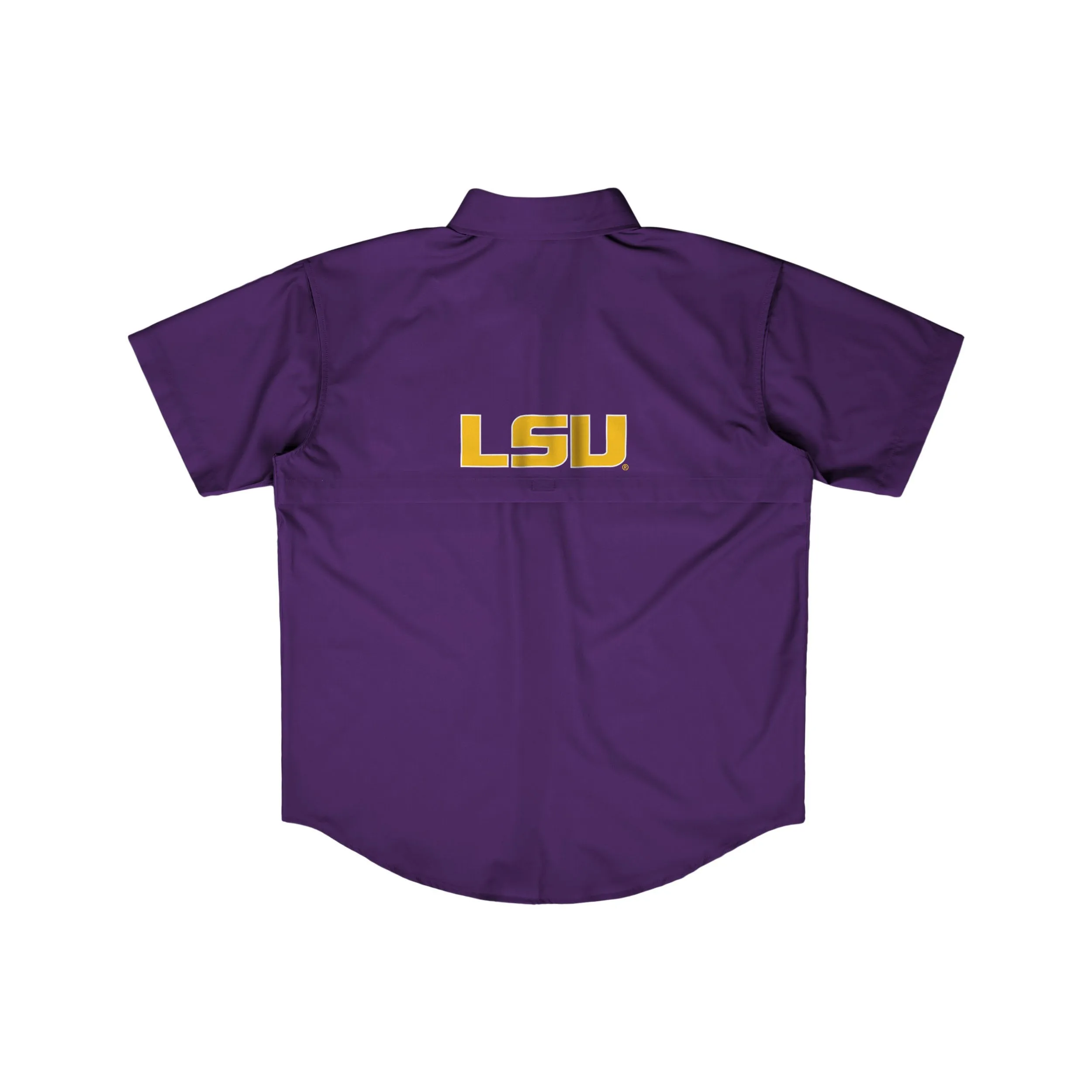 LSU Tigers NCAA Mens Gone Fishing Shirt