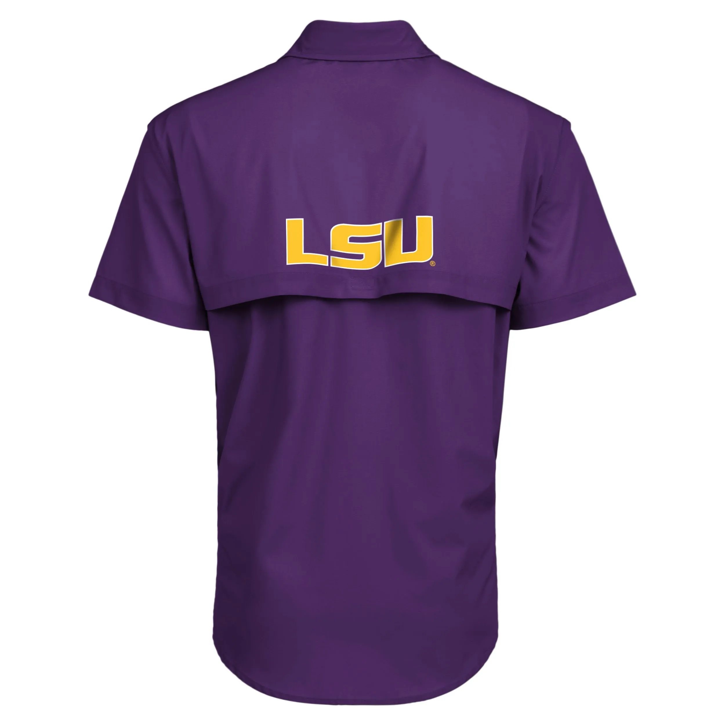 LSU Tigers NCAA Mens Gone Fishing Shirt