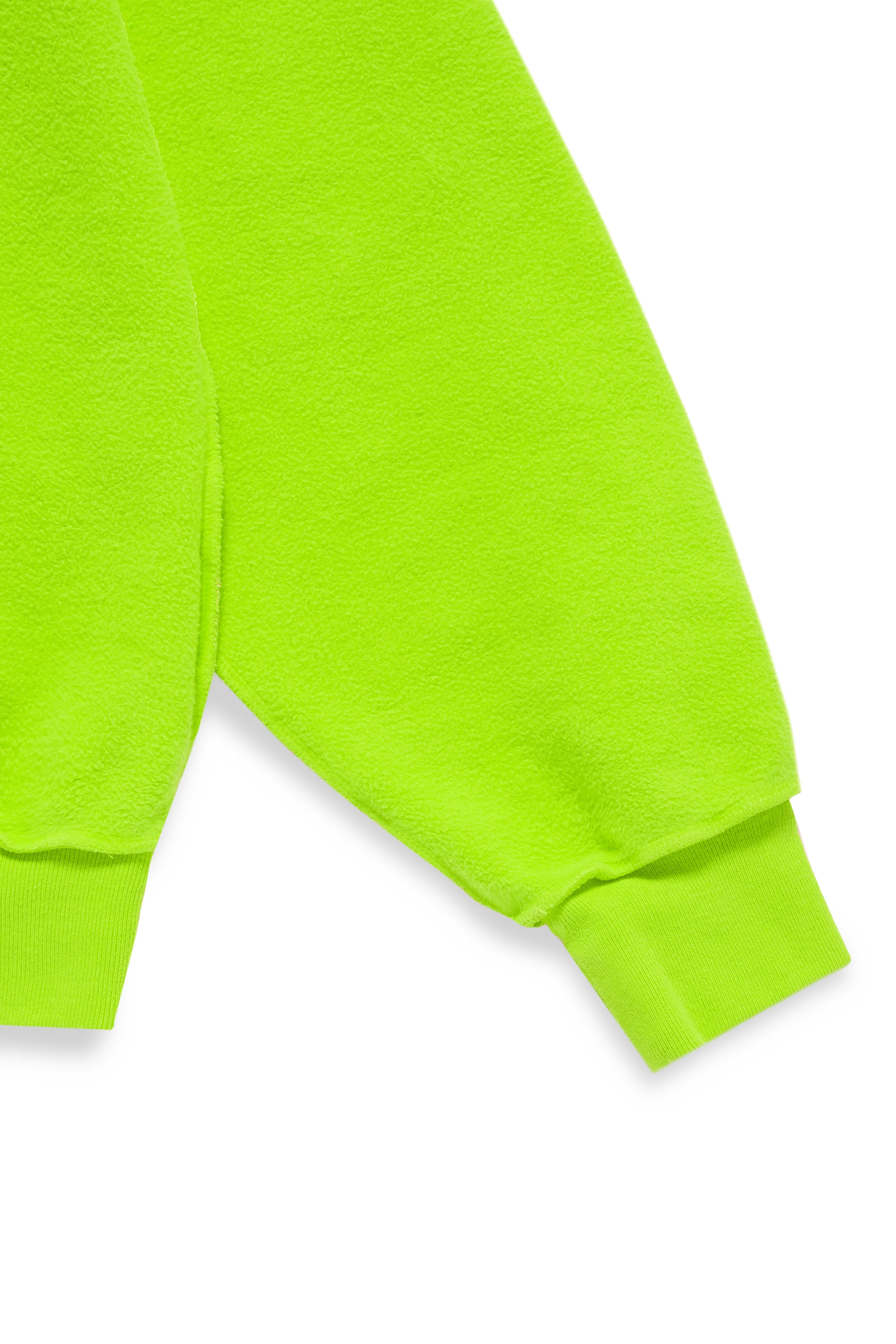 ME. Reverse Brushed Hoodie - Acid Lime