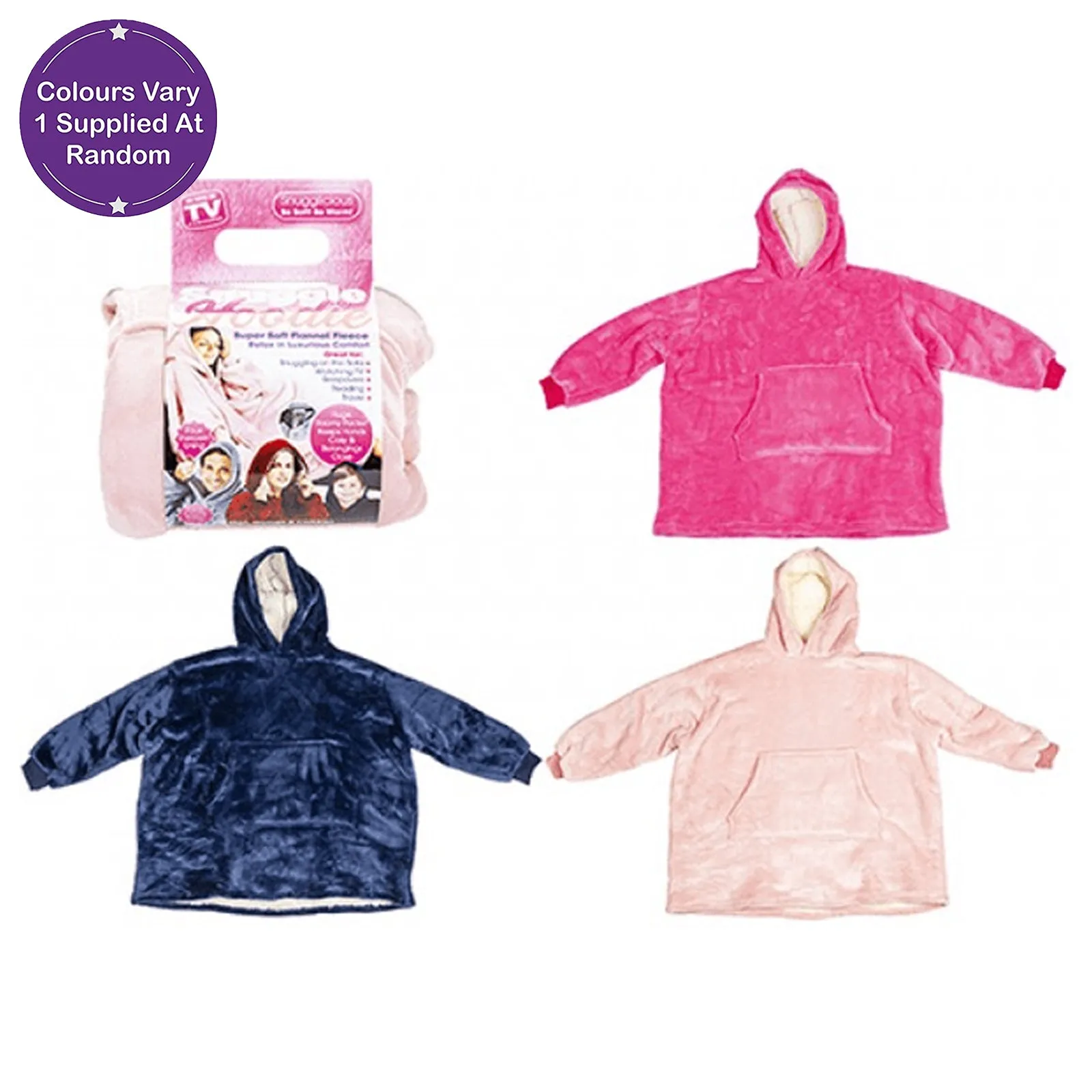 Oversized Super Soft Snuggle Hoodie Assorted