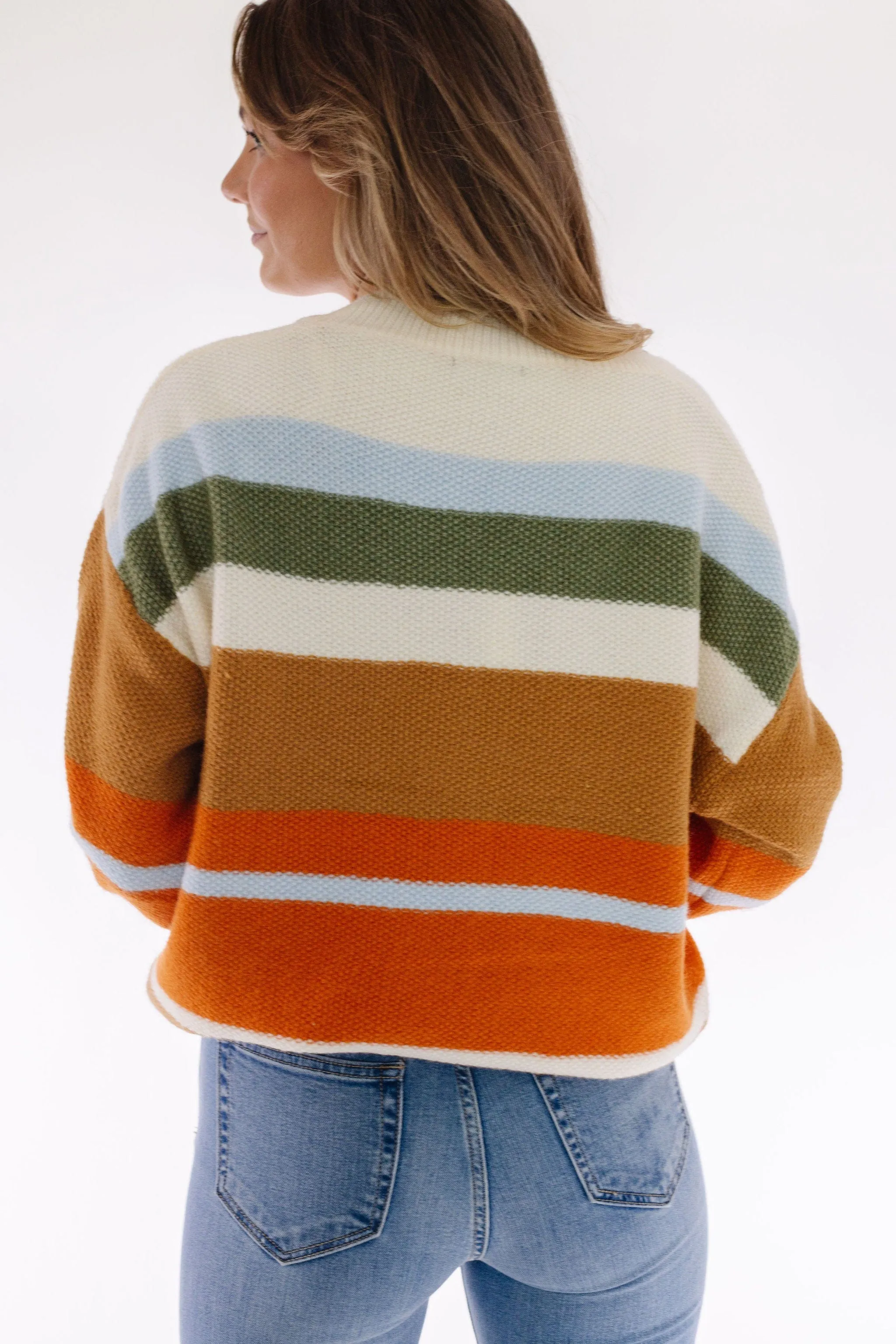 Penn Cardigan in Brick Combo