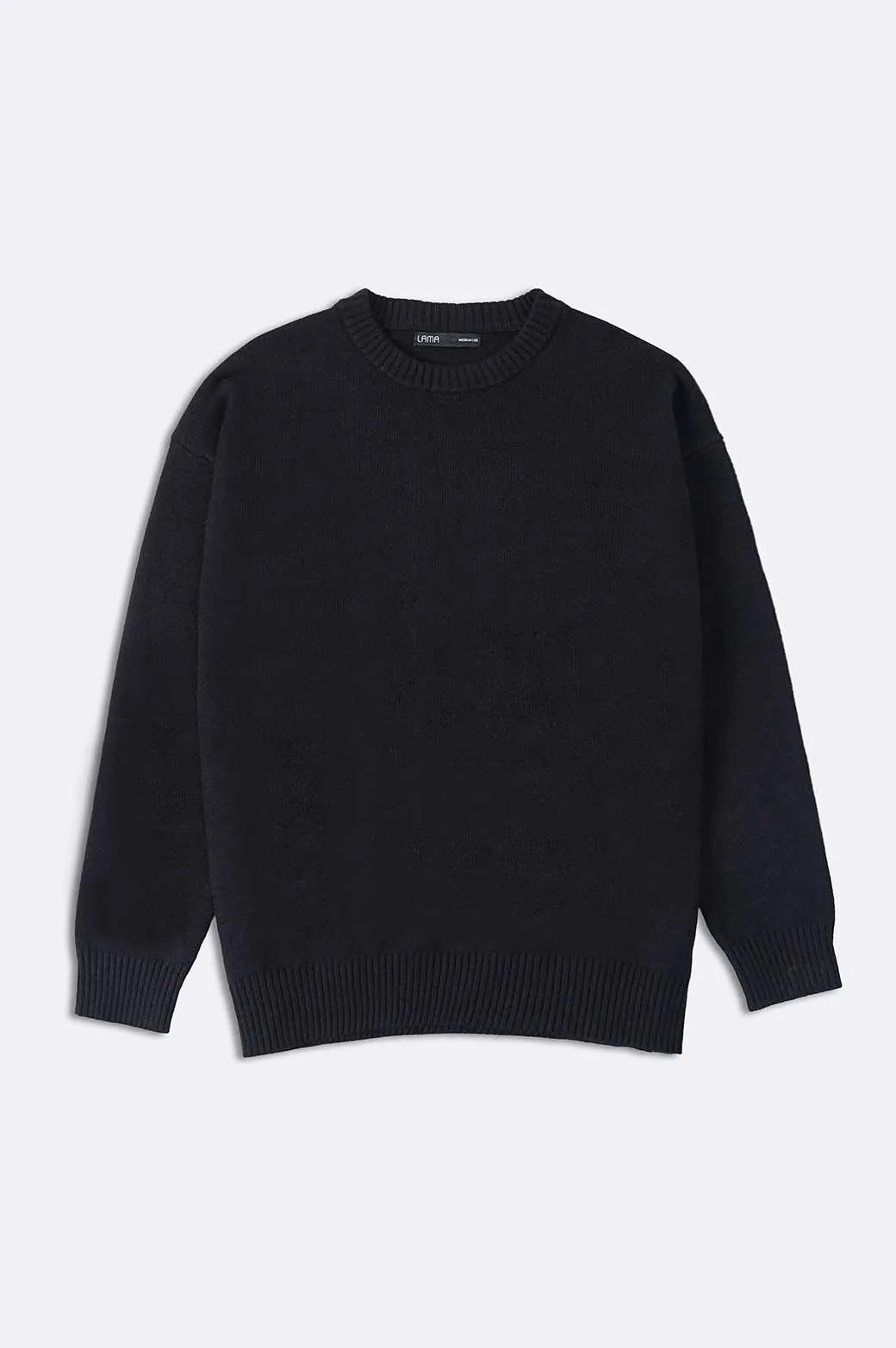 RELAXED CREW NECK SWEATER