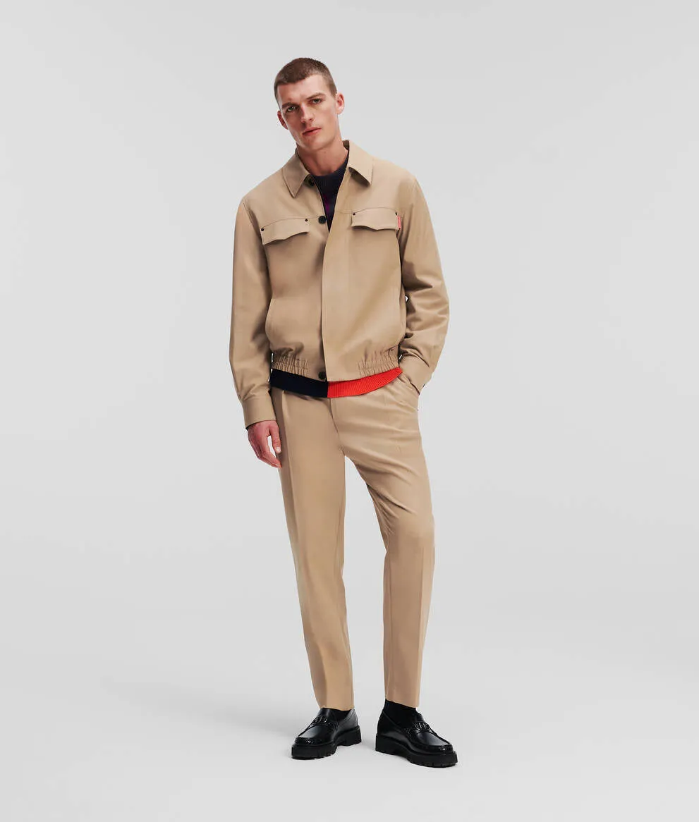 RELAXED TAILORED TROUSERS