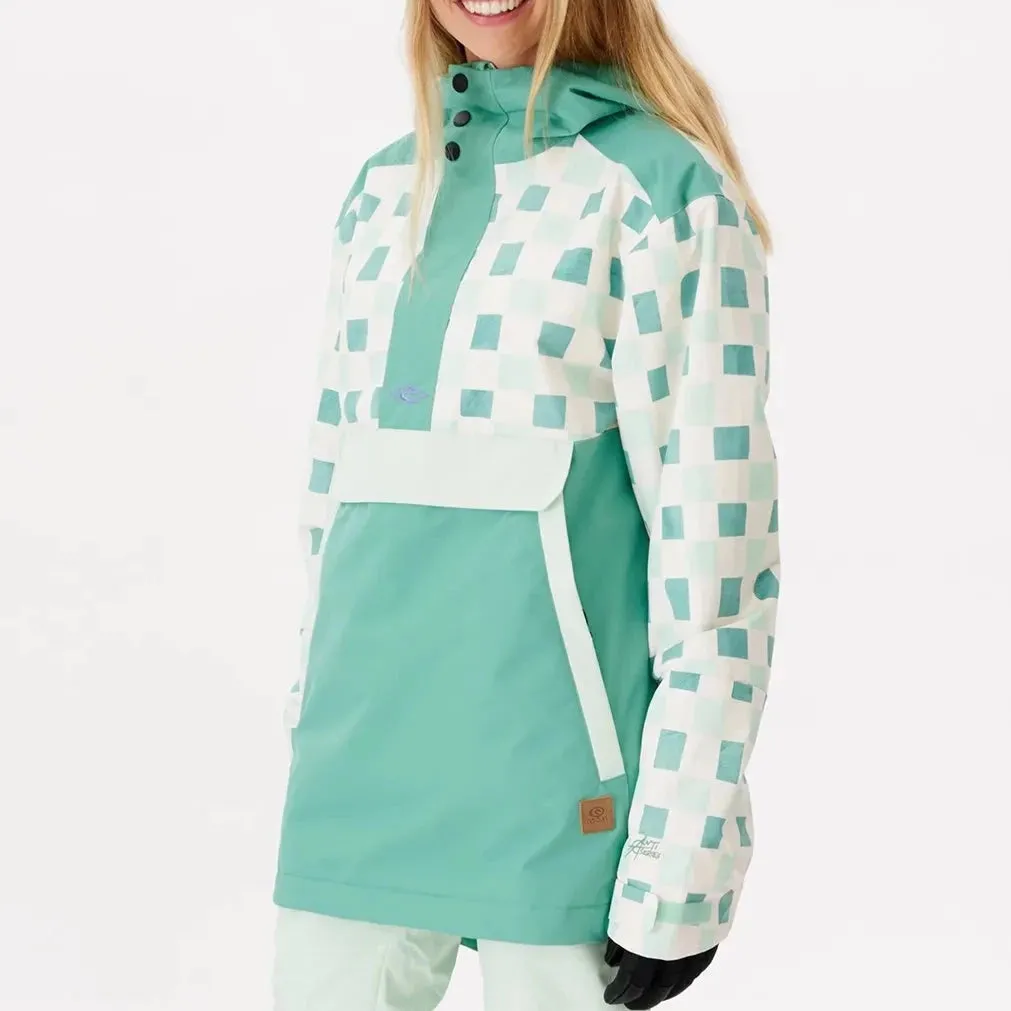 Rip Curl Women's Rider Anorak Snow Jacket - Mint