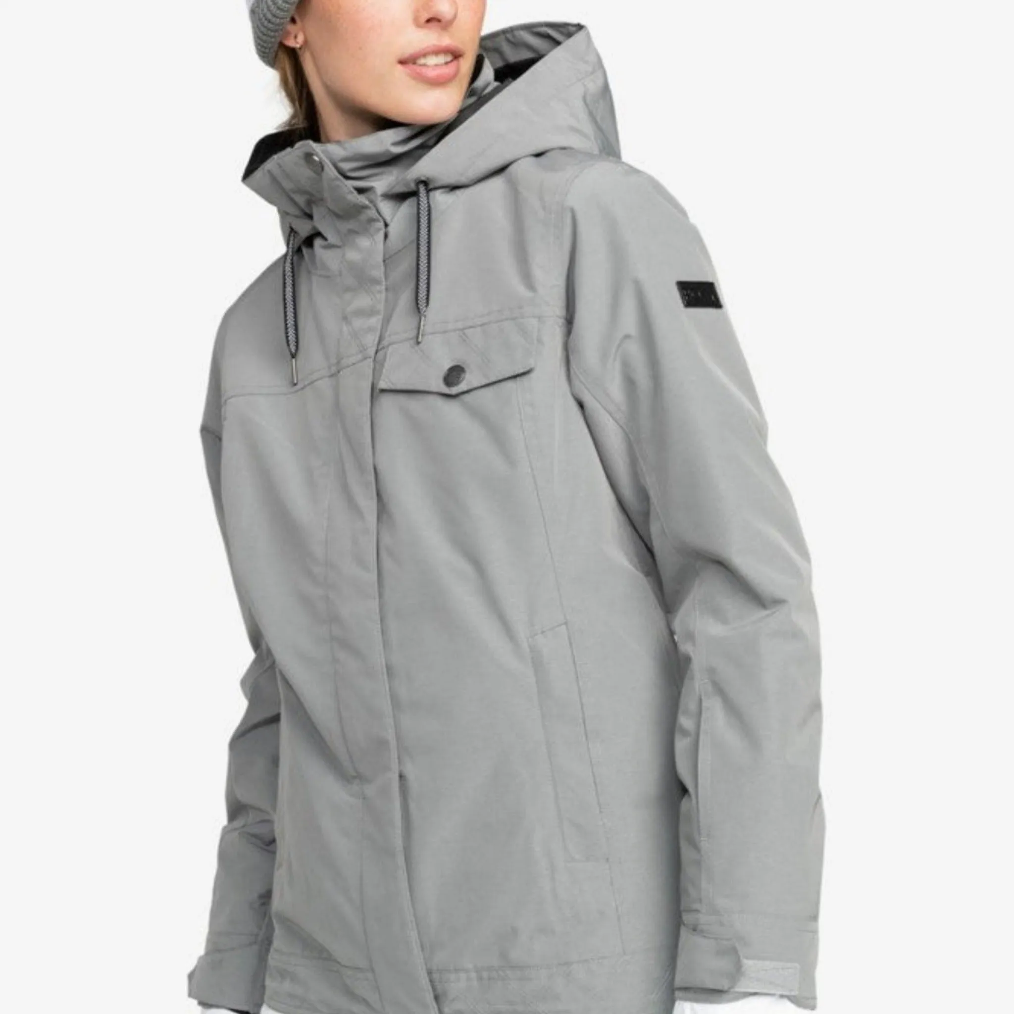 Roxy Women's Billie Snow Jacket - Heather Grey