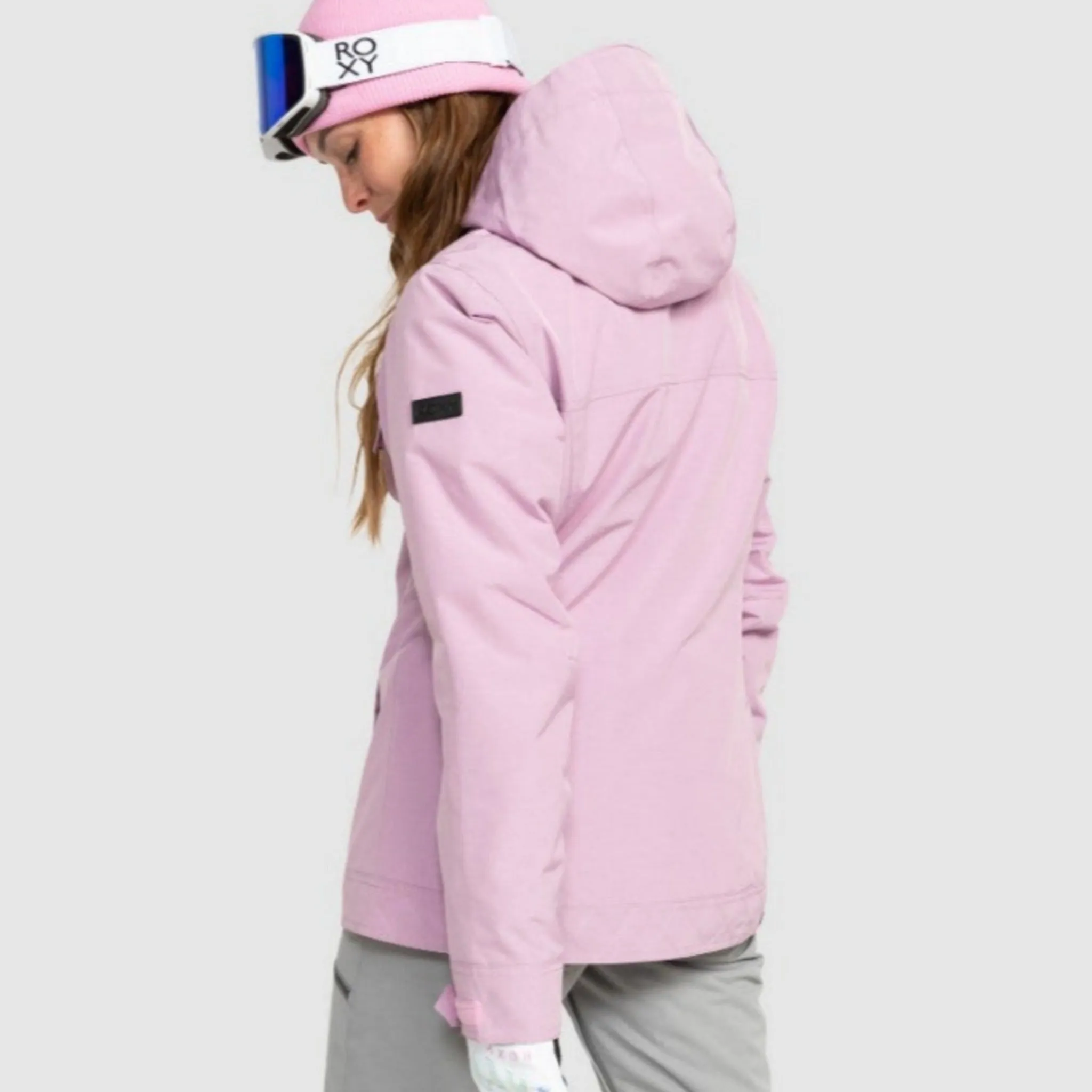 Roxy Women's Billie Snow Jacket - Pink Frosting