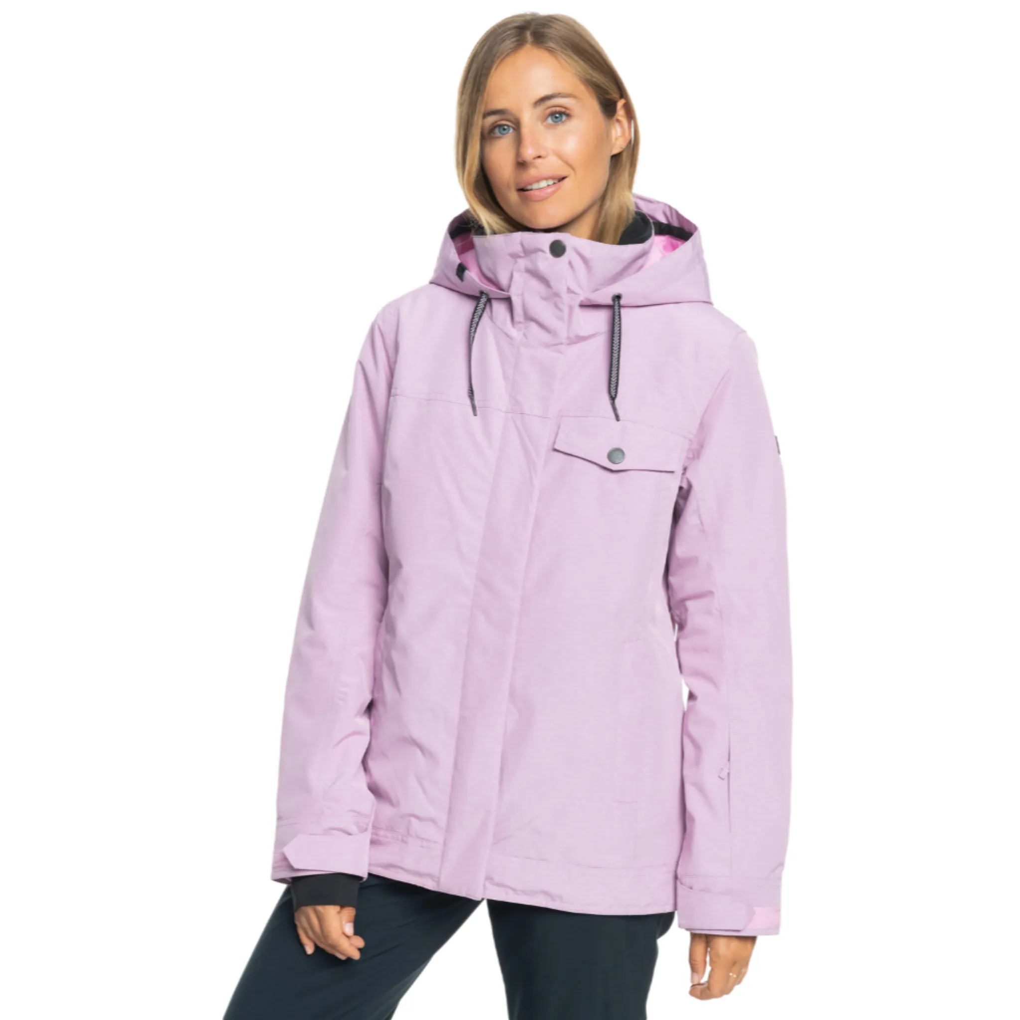 Roxy Women's Billie Snow Jacket - Pink Frosting