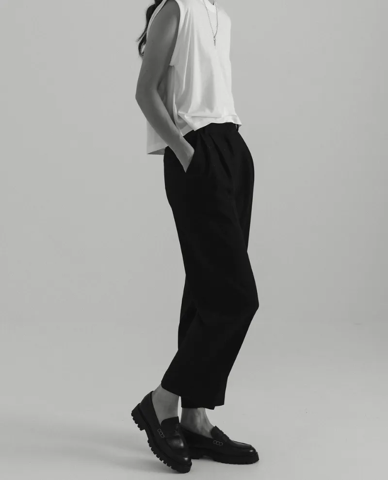 Sessun Trevor Black Tailored Trousers