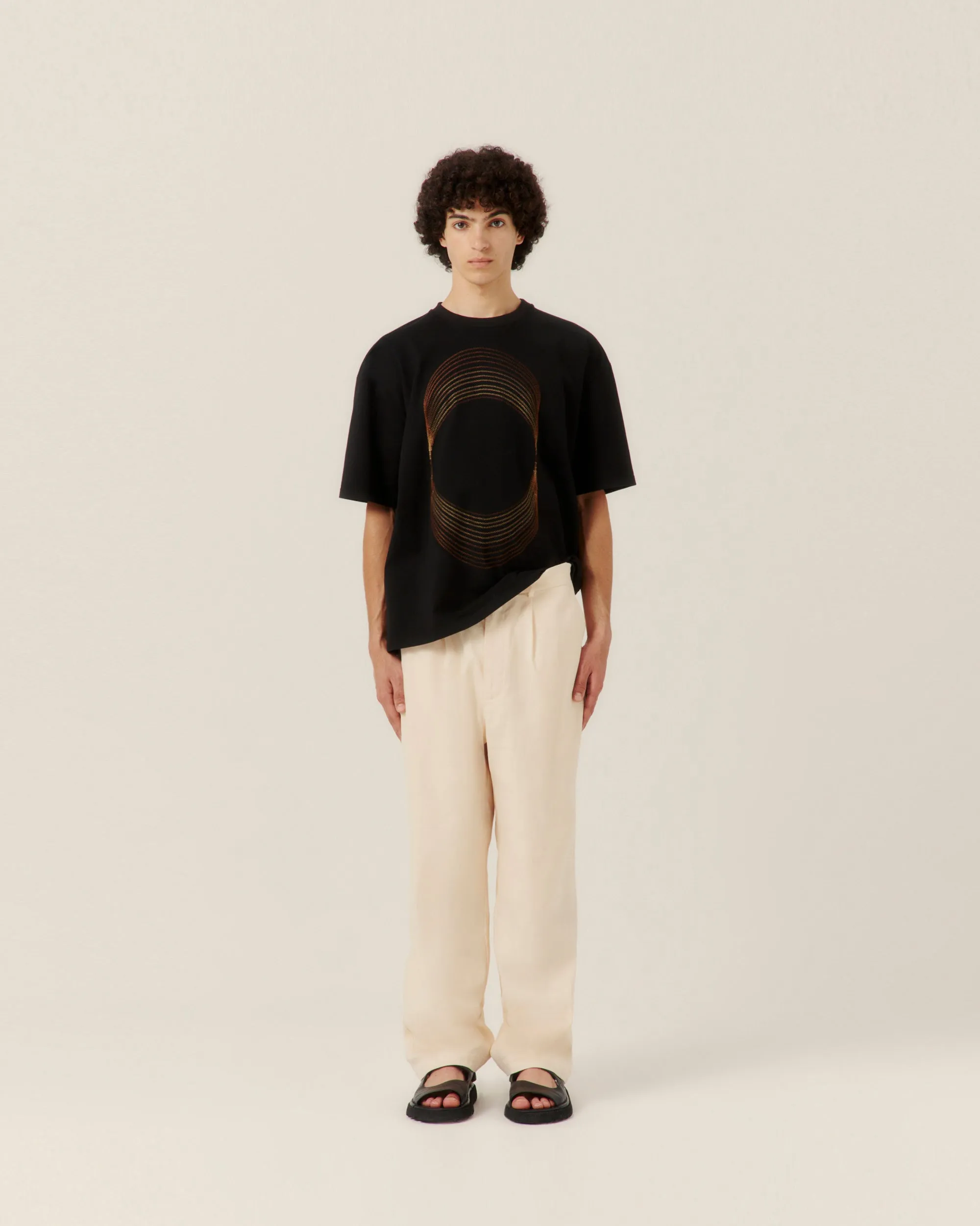 Sunwaves Embroidered Tee