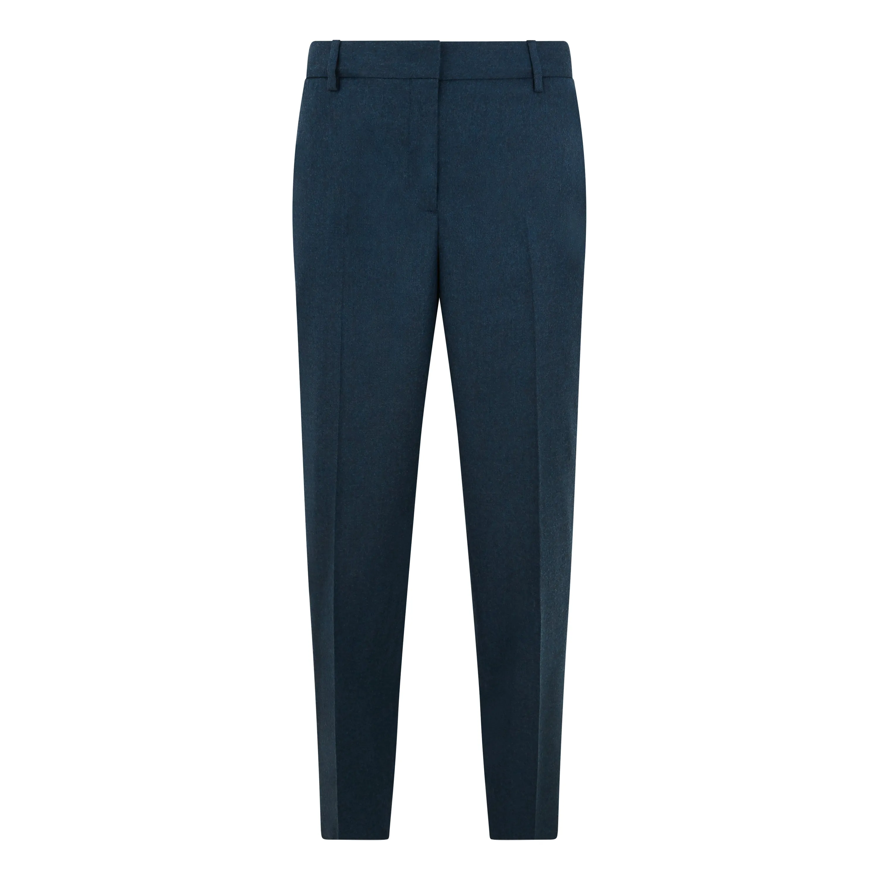 Tailored Flannel Wool Cashmere Trouser