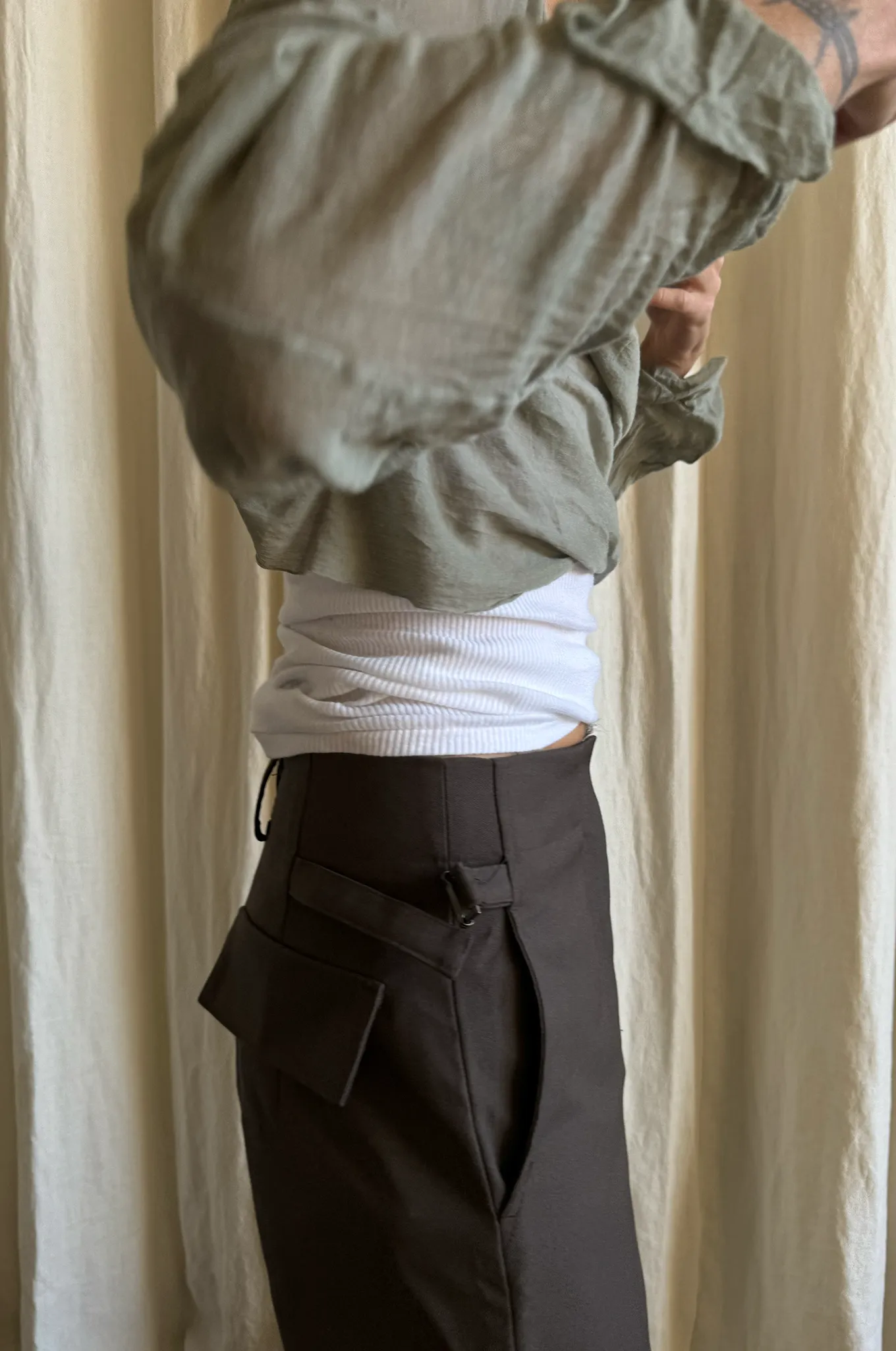 Tailored Trousers - Brown