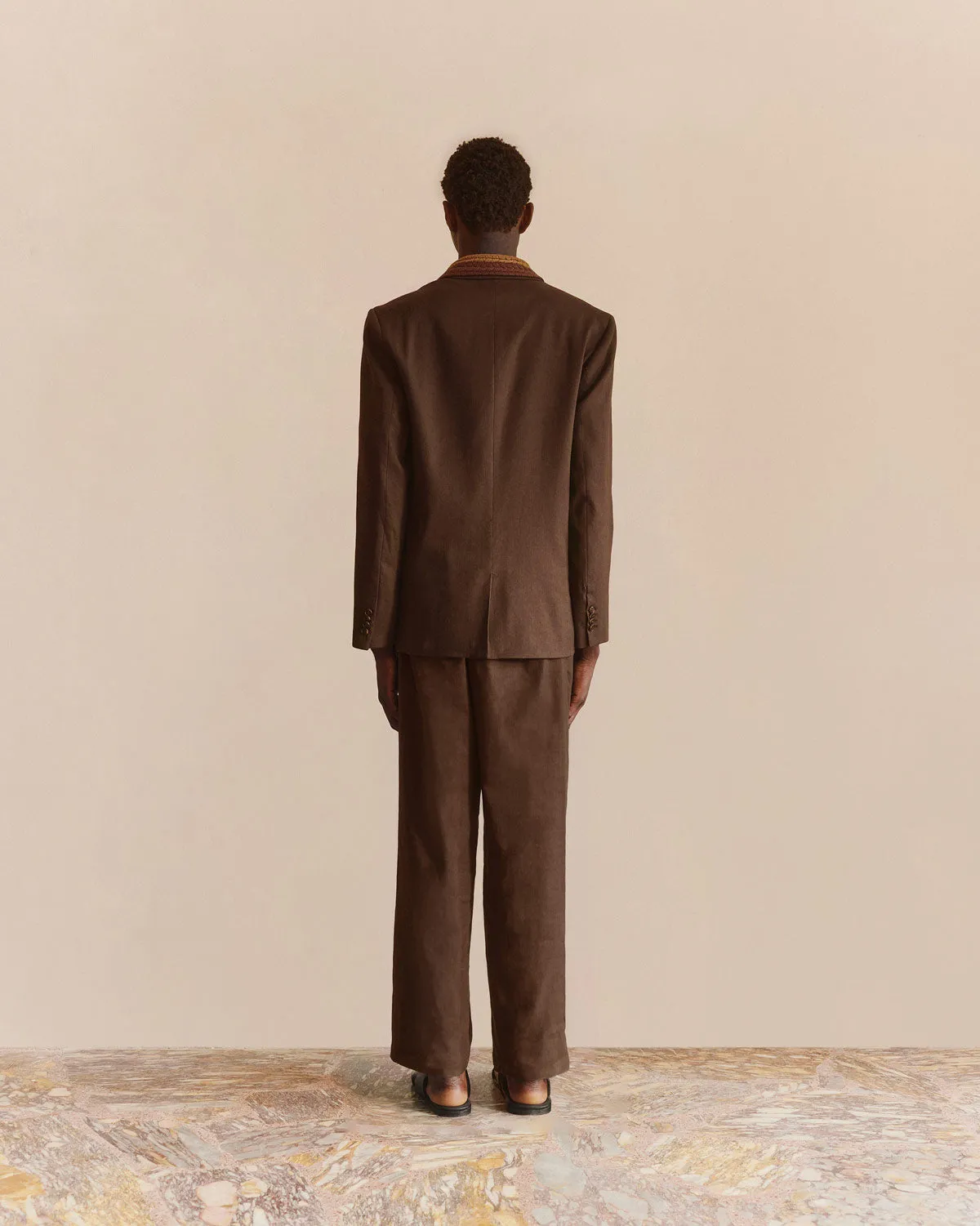 Tailored Trousers Chocolate