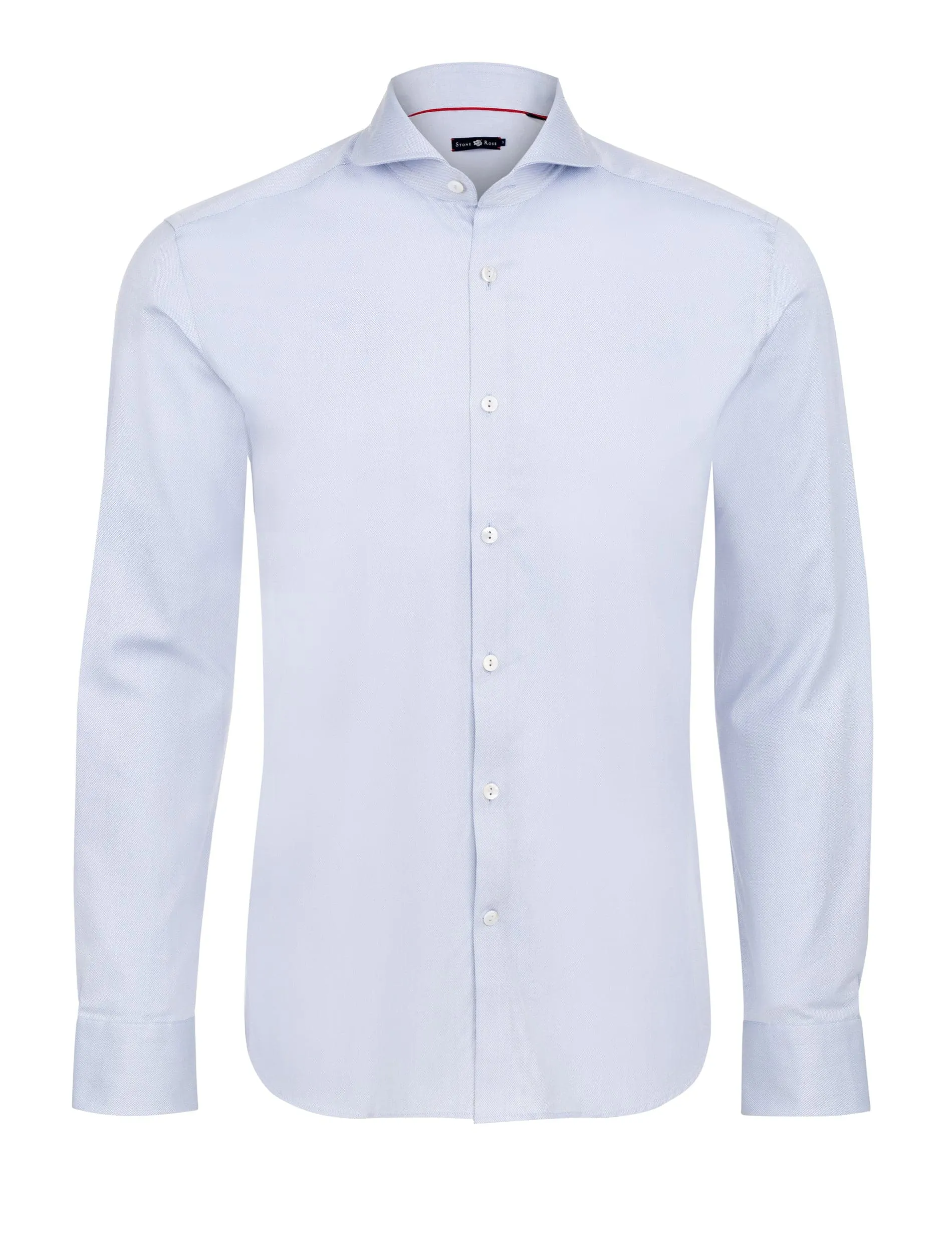 Textured Button Up Shirt in Blue