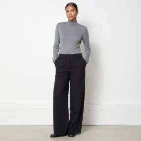 Wide Leg Tailored Trousers